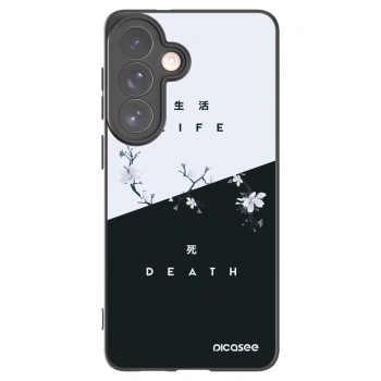 Picasee husă neagră din silicon pentru Samsung Galaxy S26+ - Life - Death