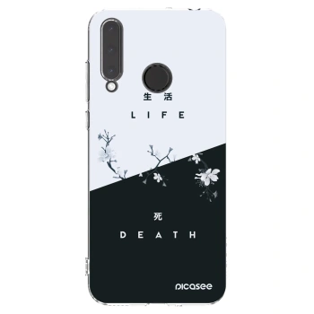Picasee husă transparentă din silicon pentru Honor 20 Lite - Life - Death