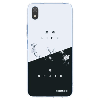 Picasee husă transparentă din silicon pentru Xiaomi Redmi 7A - Life - Death