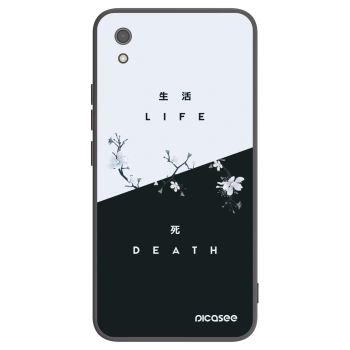 Picasee husă neagră din silicon pentru Xiaomi Redmi 7A - Life - Death