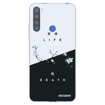 Picasee husă transparentă din silicon pentru Xiaomi Redmi Note 8T - Life - Death
