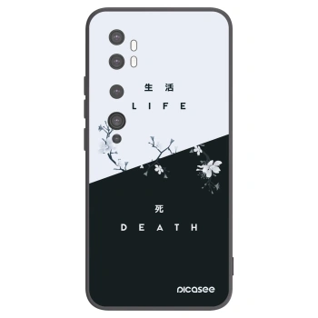 Picasee husă neagră din silicon pentru Xiaomi Mi Note 10 (Pro) - Life - Death