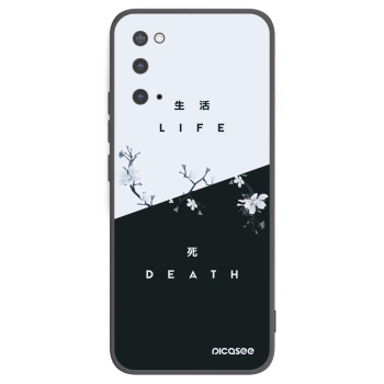 Picasee husă neagră din silicon pentru Samsung Galaxy S20 G980F - Life - Death