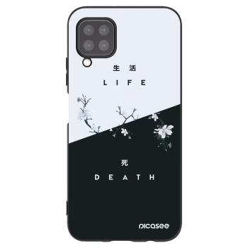 Picasee husă neagră din silicon pentru Huawei P40 Lite - Life - Death