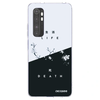 Picasee husă transparentă din silicon pentru Xiaomi Mi Note 10 Lite - Life - Death