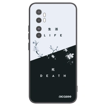 Picasee husă neagră din silicon pentru Xiaomi Mi Note 10 Lite - Life - Death