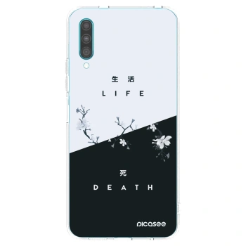 Picasee husă transparentă din silicon pentru Samsung Galaxy A30s A307F - Life - Death