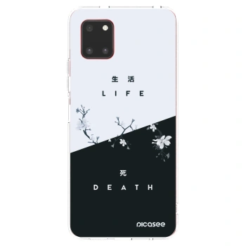 Picasee husă transparentă din silicon pentru Samsung Galaxy Note 10 Lite N770F - Life - Death