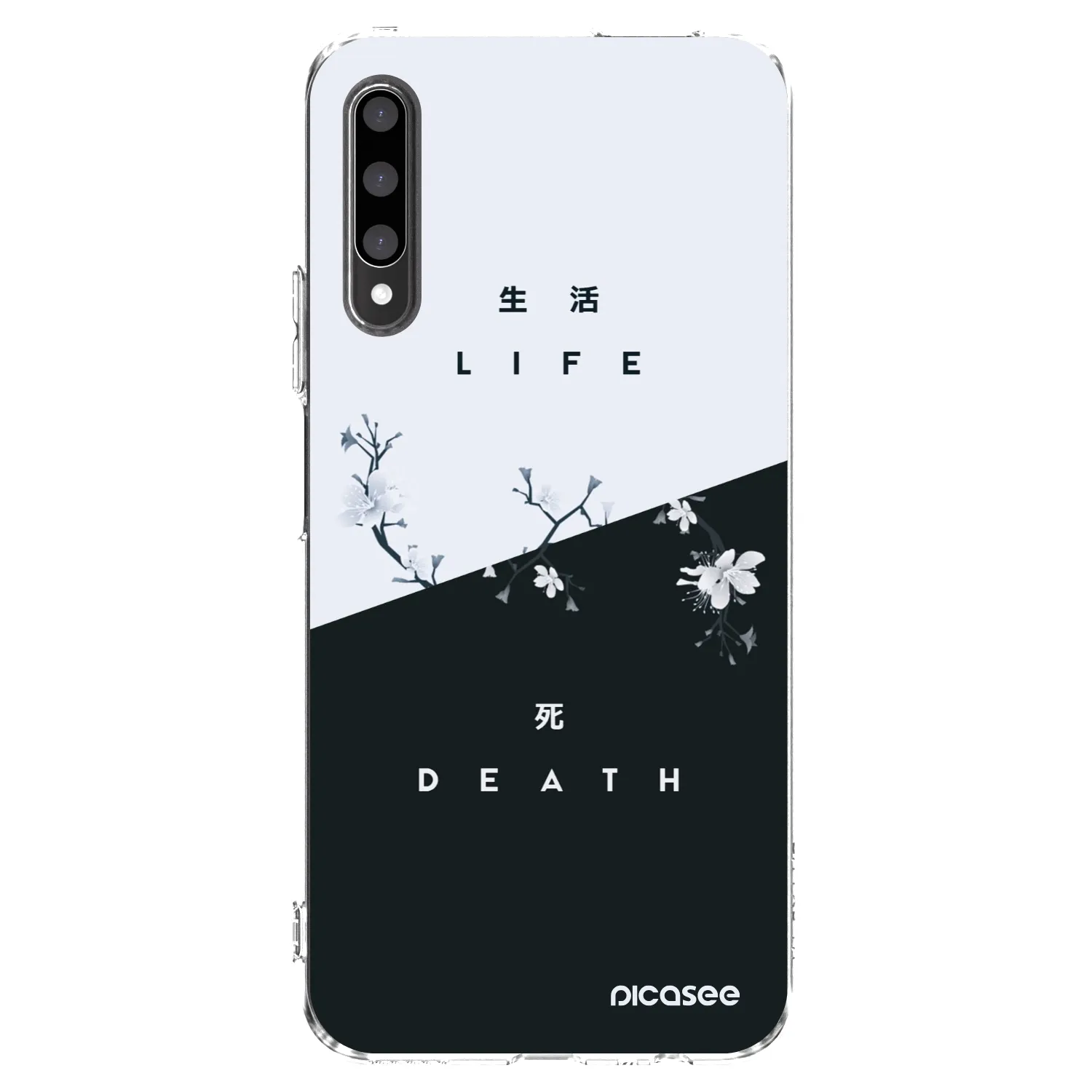Picasee husă transparentă din silicon pentru Honor 9X Pro - Life - Death