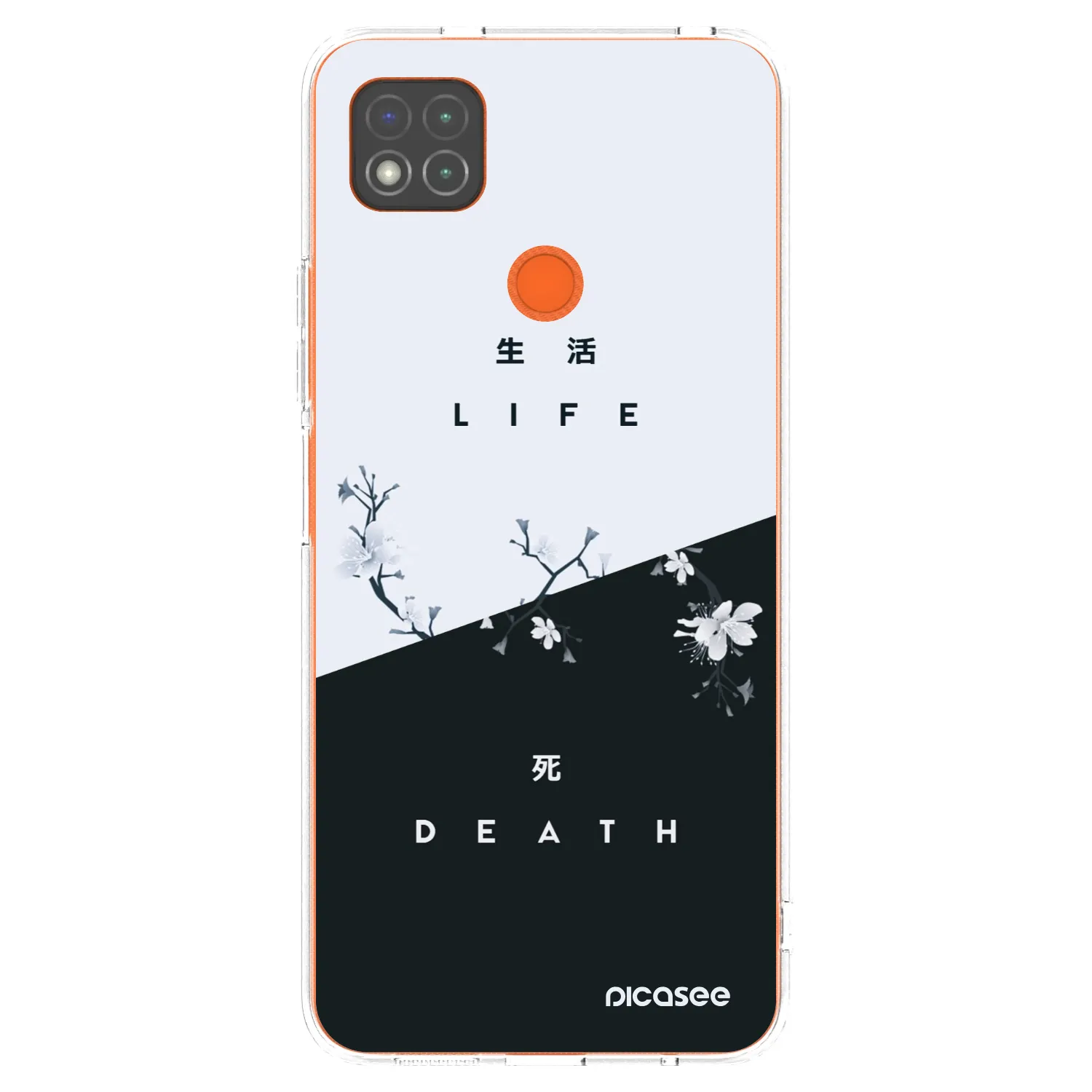 Picasee husă transparentă din silicon pentru Xiaomi Redmi 9C - Life - Death