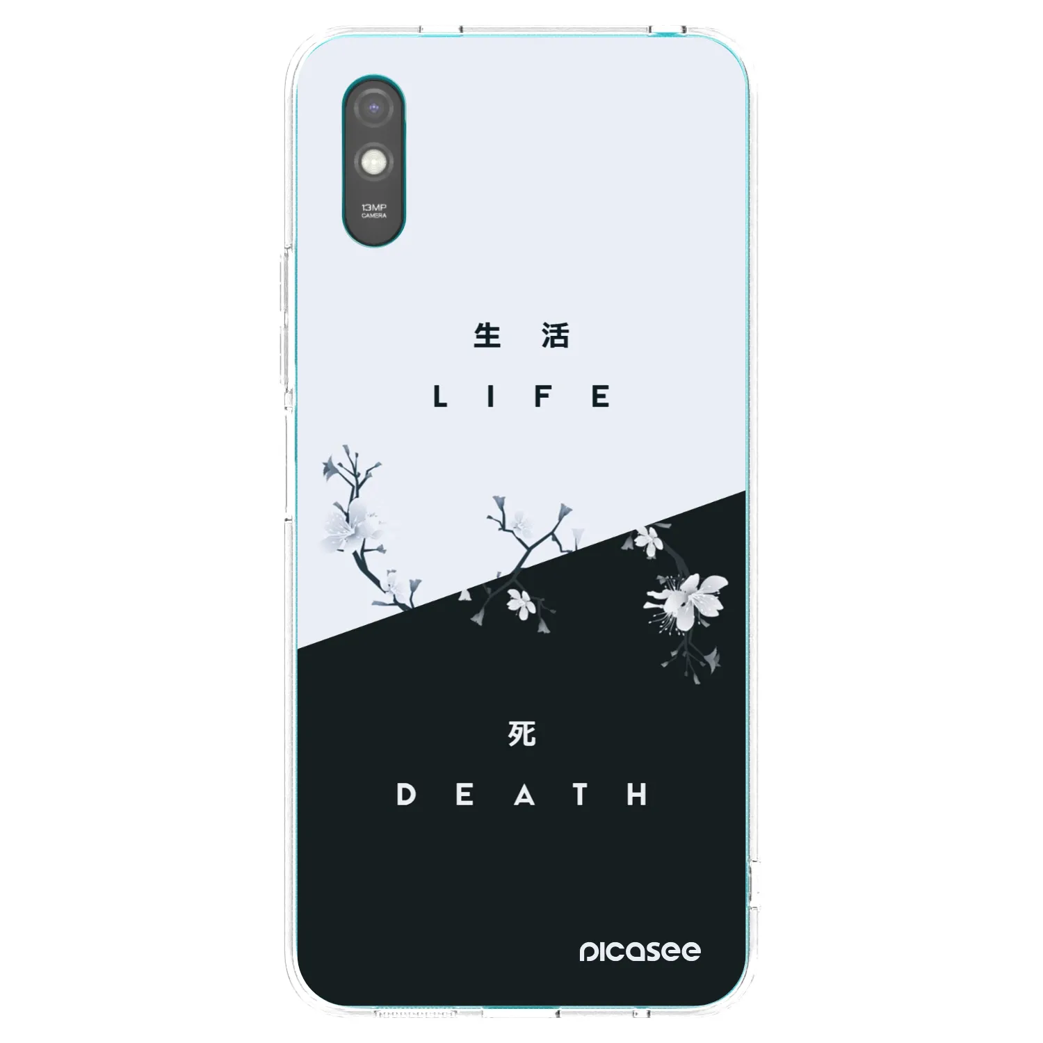 Picasee husă transparentă din silicon pentru Xiaomi Redmi 9A - Life - Death