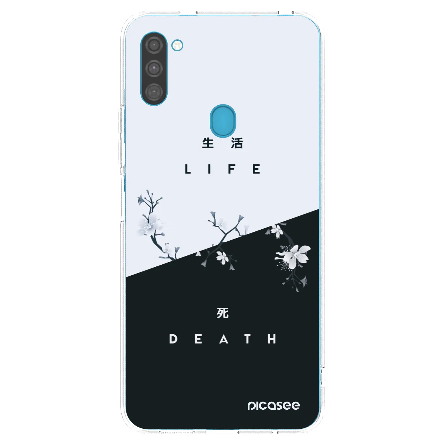 Picasee husă transparentă din silicon pentru Samsung Galaxy M11 - Life - Death