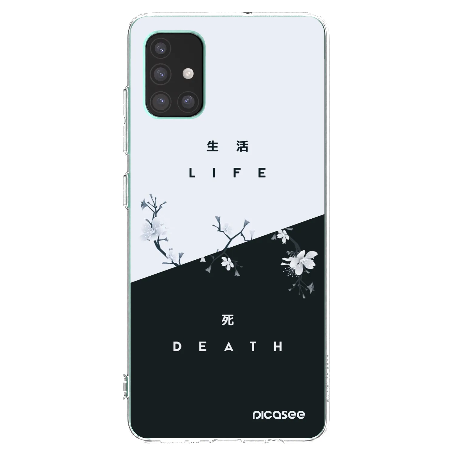 Picasee husă transparentă din silicon pentru Samsung Galaxy M51 M515F - Life - Death
