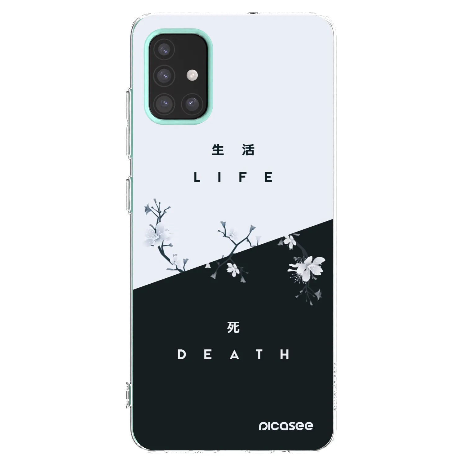 Picasee husă transparentă din silicon pentru Samsung Galaxy M31s - Life - Death