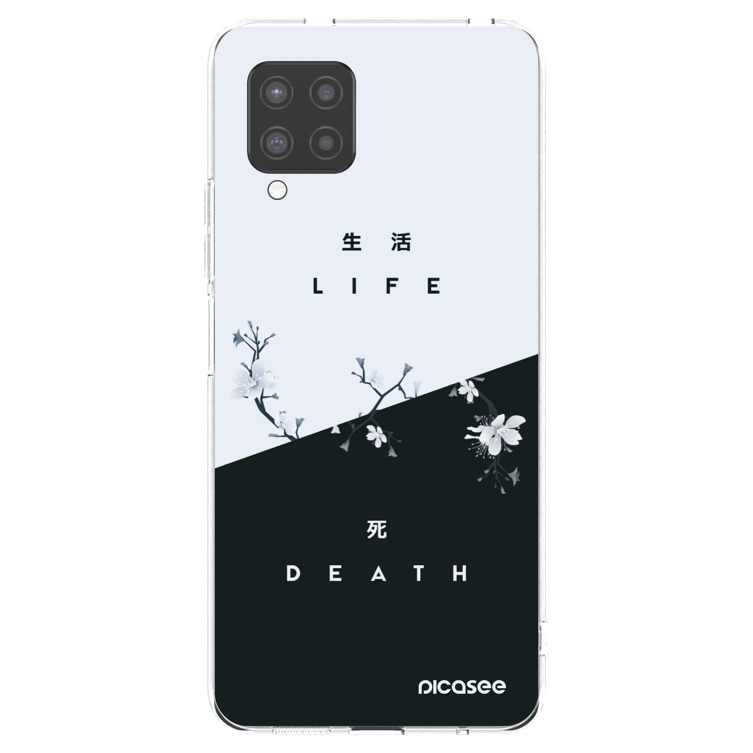 Picasee husă transparentă din silicon pentru Samsung Galaxy A42 A426B - Life - Death