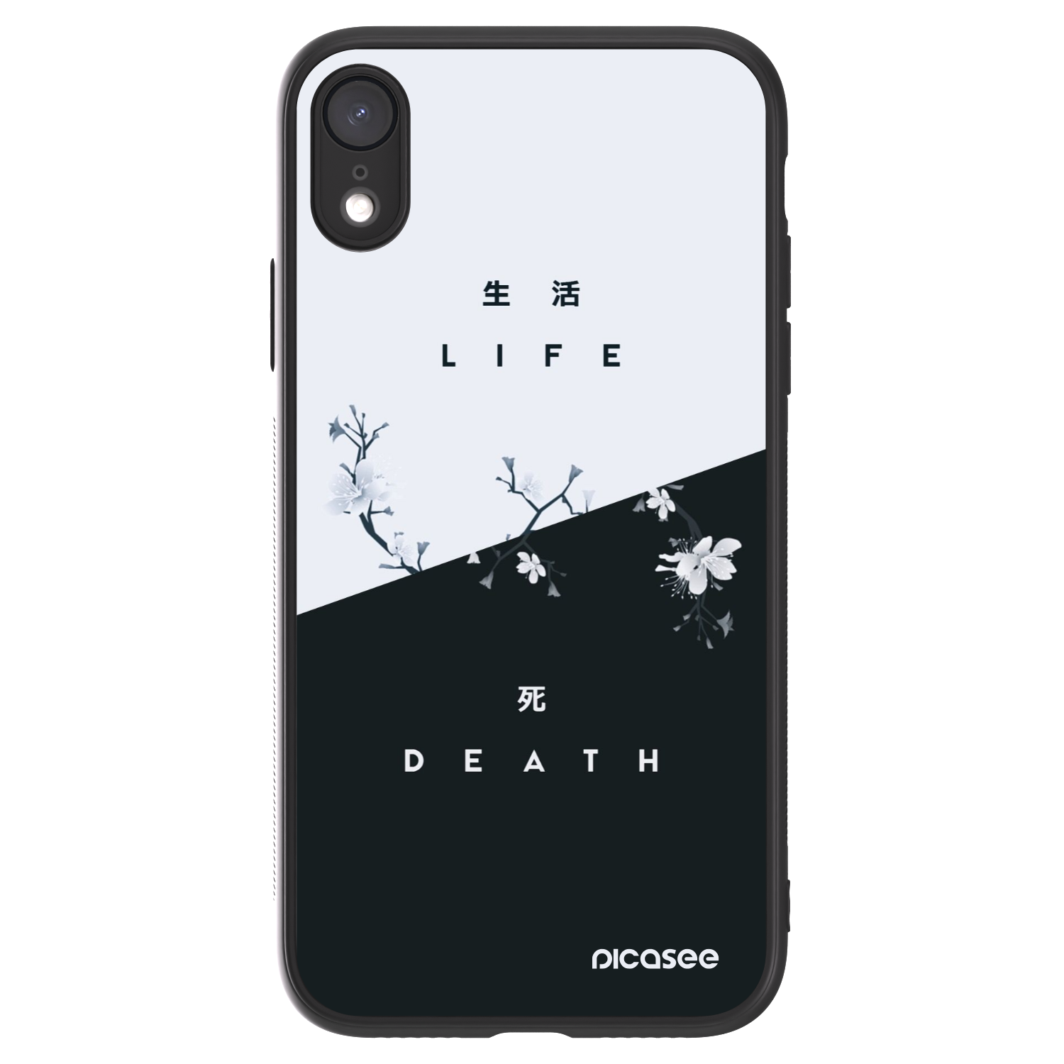 Picasee ULTIMATE CASE pentru Apple iPhone XR - Life - Death