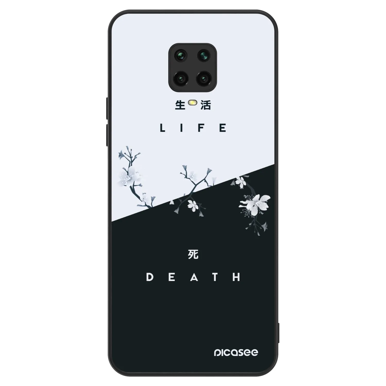 Picasee ULTIMATE CASE pentru Xiaomi Redmi Note 9 Pro - Life - Death