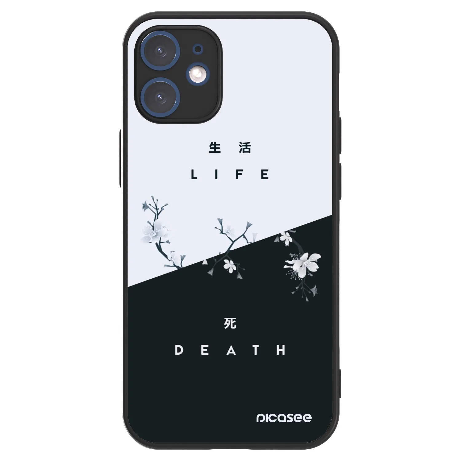 Picasee ULTIMATE CASE pentru Apple iPhone 12 mini - Life - Death