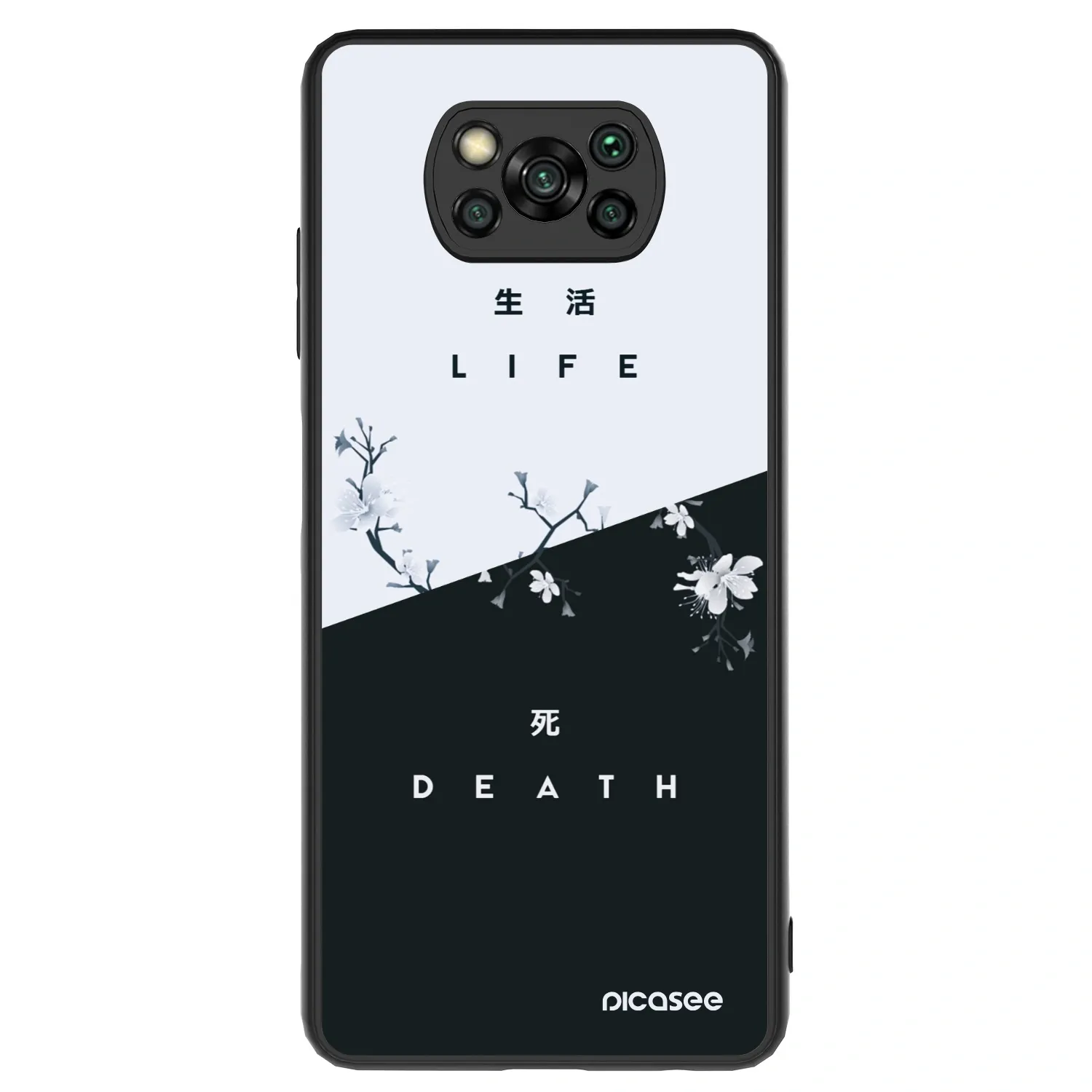 Picasee ULTIMATE CASE pentru Xiaomi Poco X3 - Life - Death