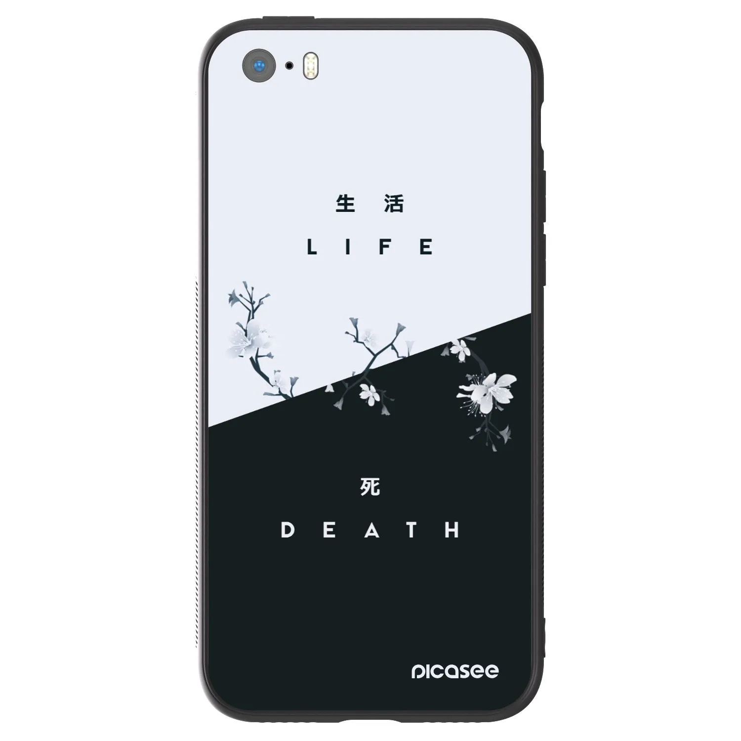 Picasee ULTIMATE CASE pentru Apple iPhone 5/5S/SE - Life - Death