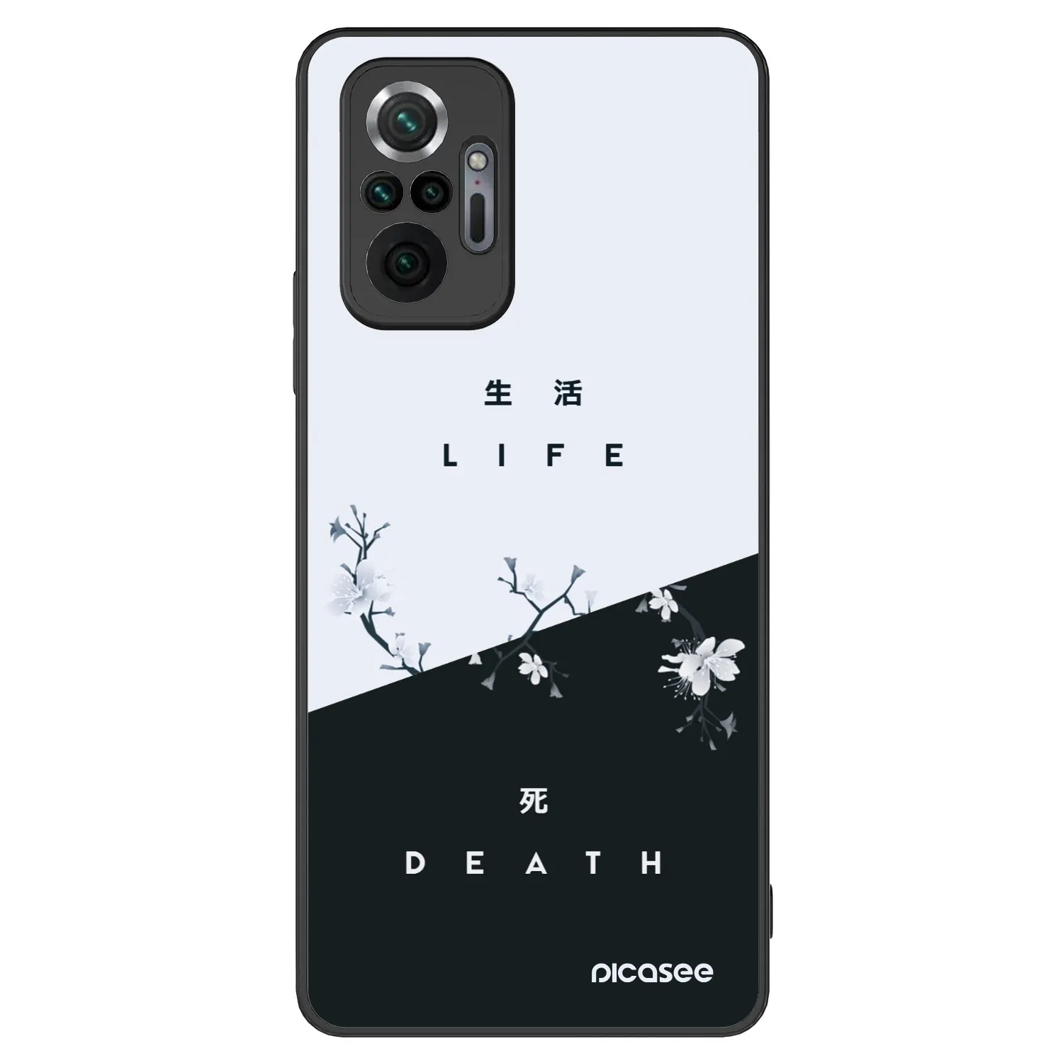 Picasee ULTIMATE CASE pentru Xiaomi Redmi Note 10 Pro - Life - Death