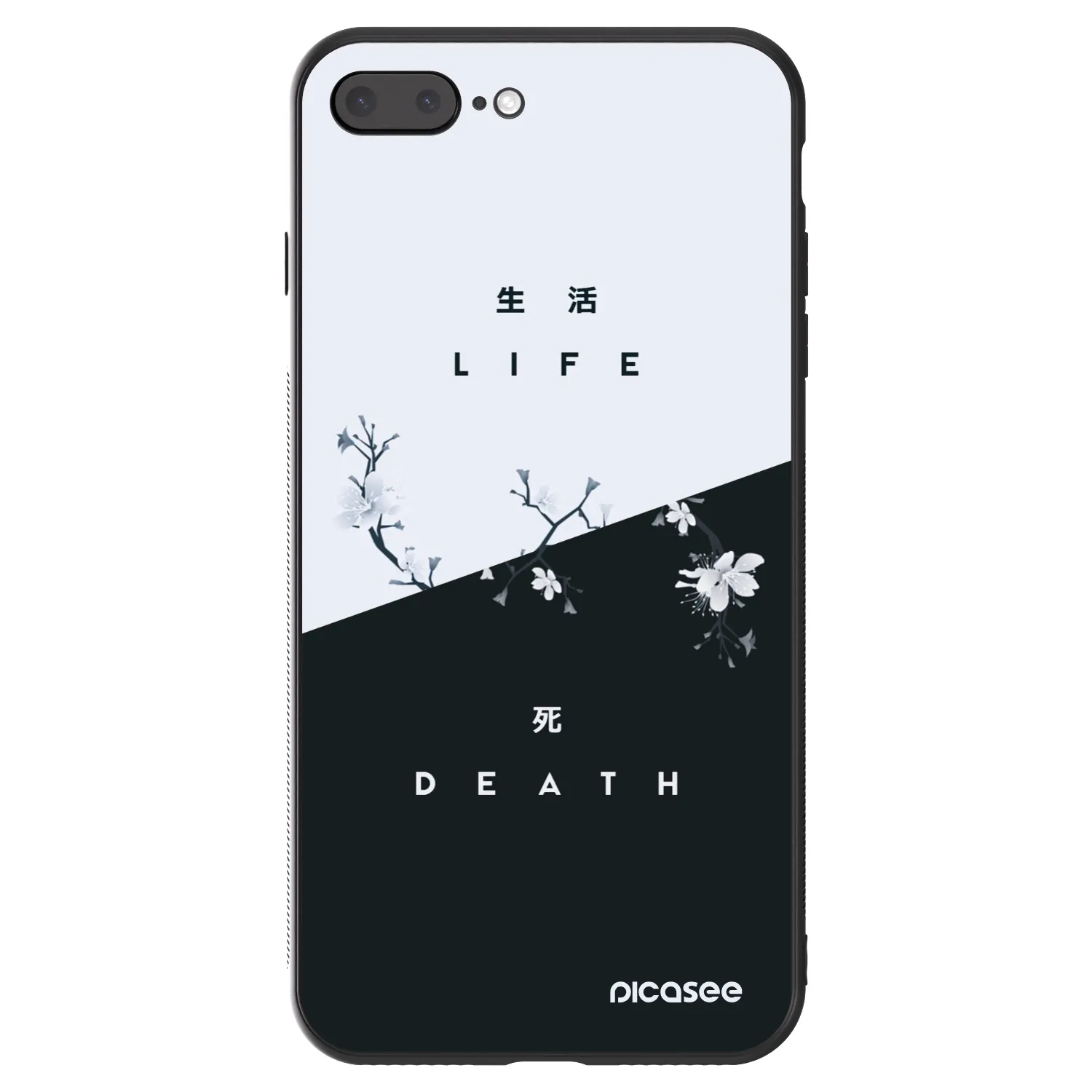 Picasee ULTIMATE CASE pentru Apple iPhone 8 Plus - Life - Death