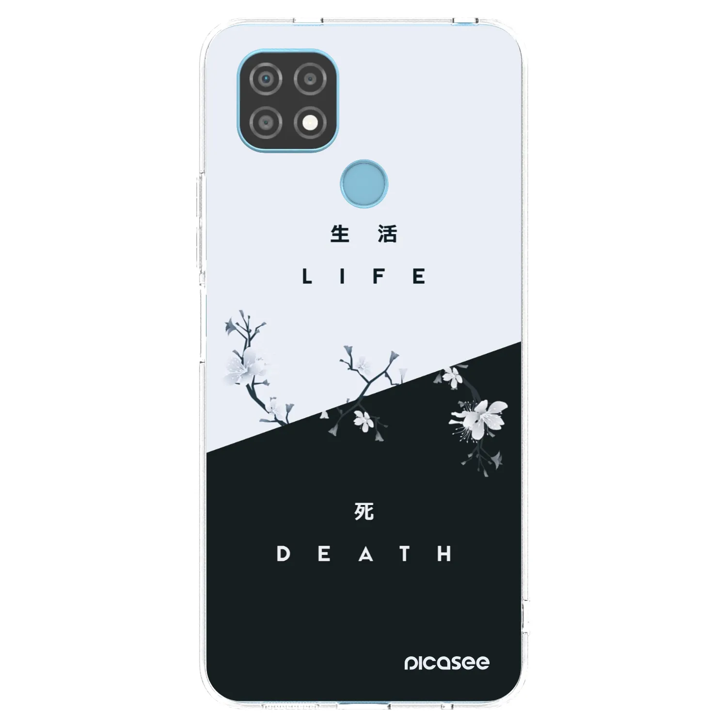 Picasee husă transparentă din silicon pentru Realme C21 - Life - Death