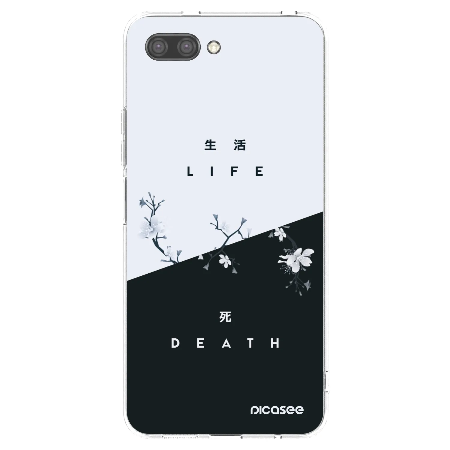 Picasee husă transparentă din silicon pentru Honor 10 - Life - Death