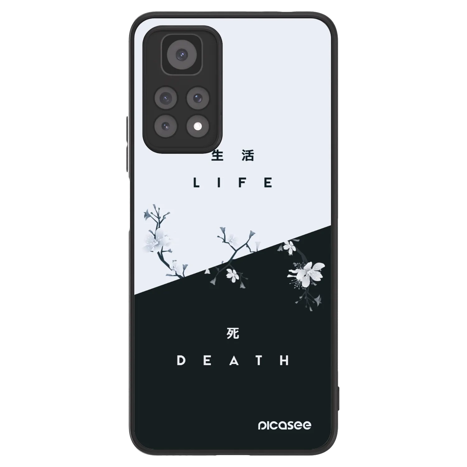 Picasee ULTIMATE CASE pentru Xiaomi Redmi Note 11 Pro 5G - Life - Death
