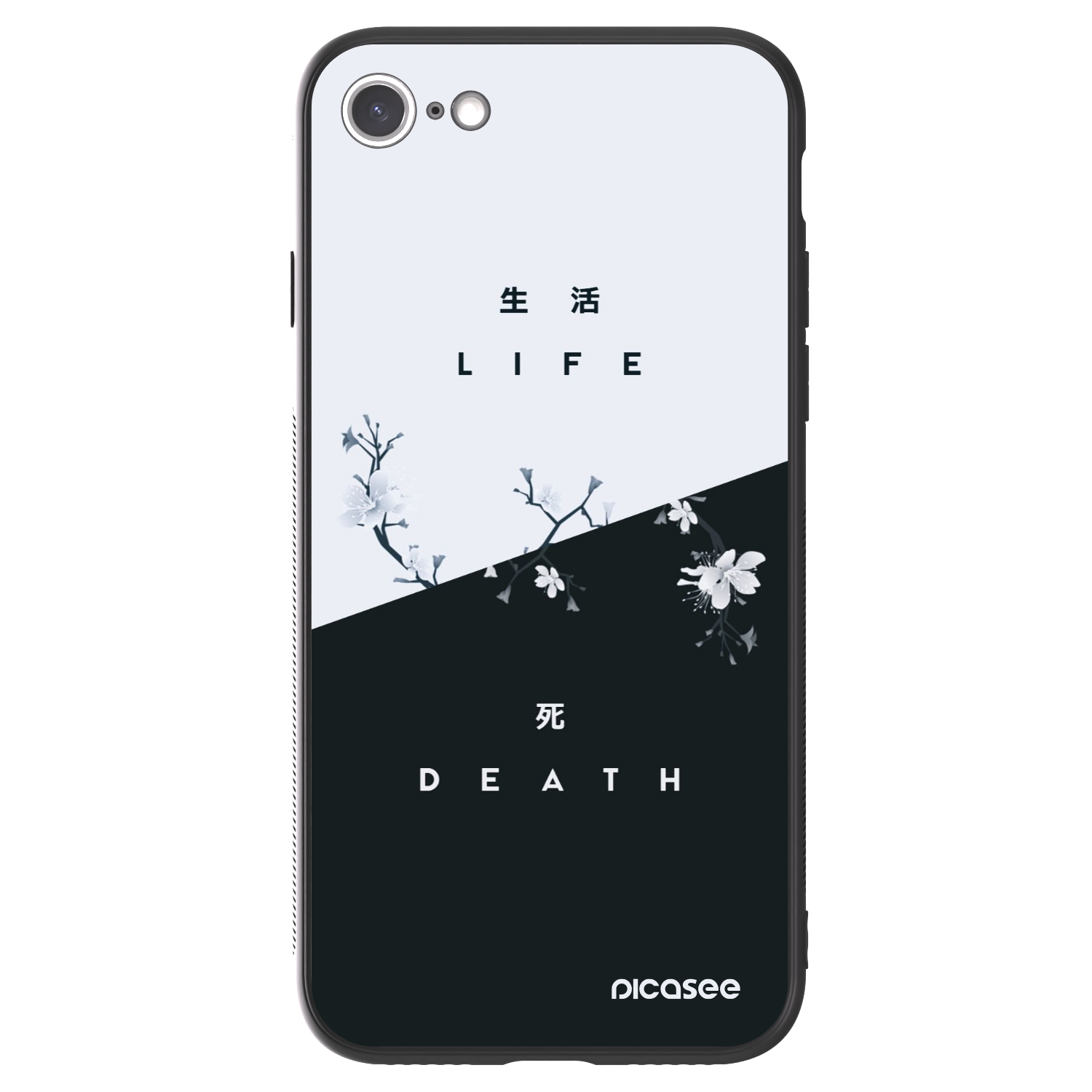 Picasee ULTIMATE CASE pentru Apple iPhone SE 2022 - Life - Death