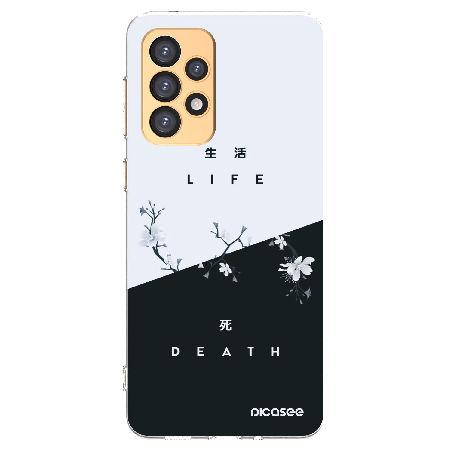 Picasee husă transparentă din silicon pentru Samsung Galaxy A33 5G A336 - Life - Death