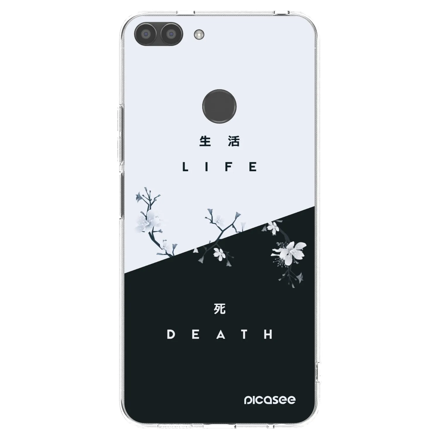 Picasee husă transparentă din silicon pentru Huawei P Smart - Life - Death