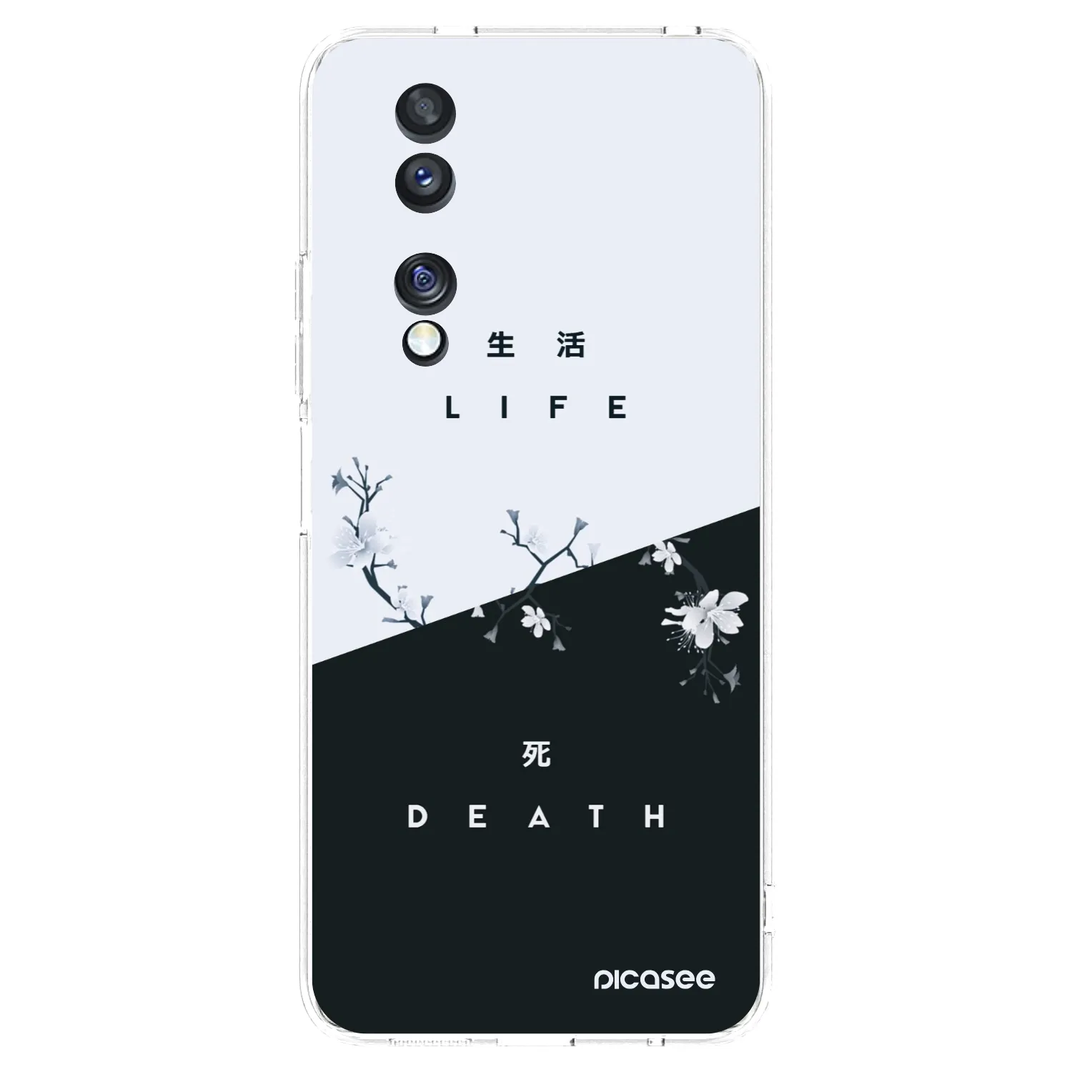 Picasee husă transparentă din silicon pentru Honor 70 - Life - Death