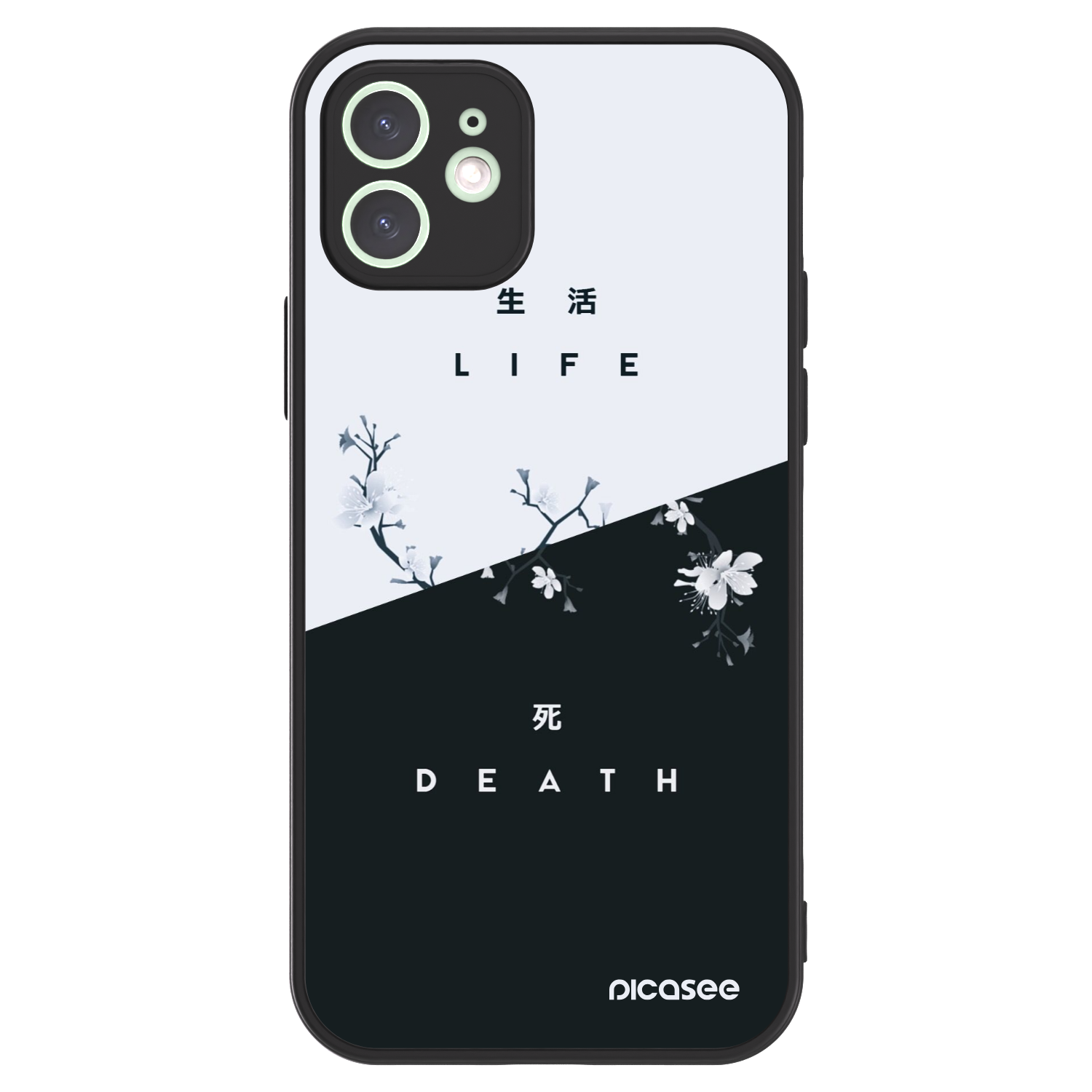 Picasee ULTIMATE CASE MagSafe pentru Apple iPhone 12 - Life - Death