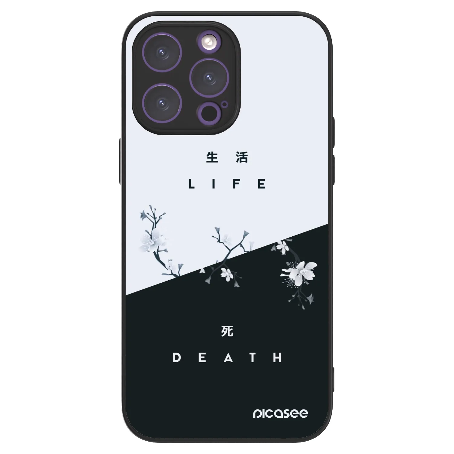 Picasee ULTIMATE CASE MagSafe pentru Apple iPhone 14 Pro Max - Life - Death