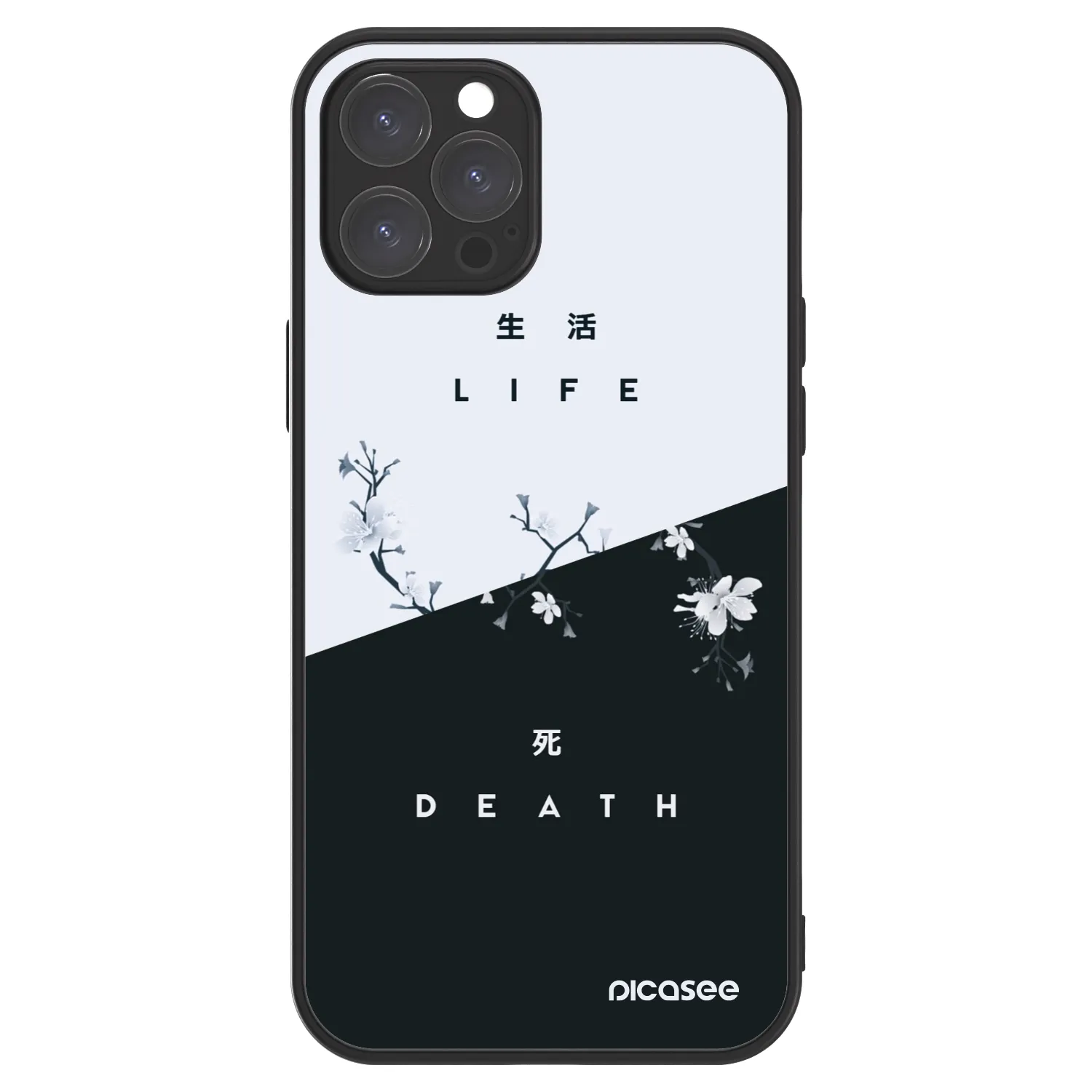 Picasee ULTIMATE CASE MagSafe pentru Apple iPhone 12 Pro Max - Life - Death