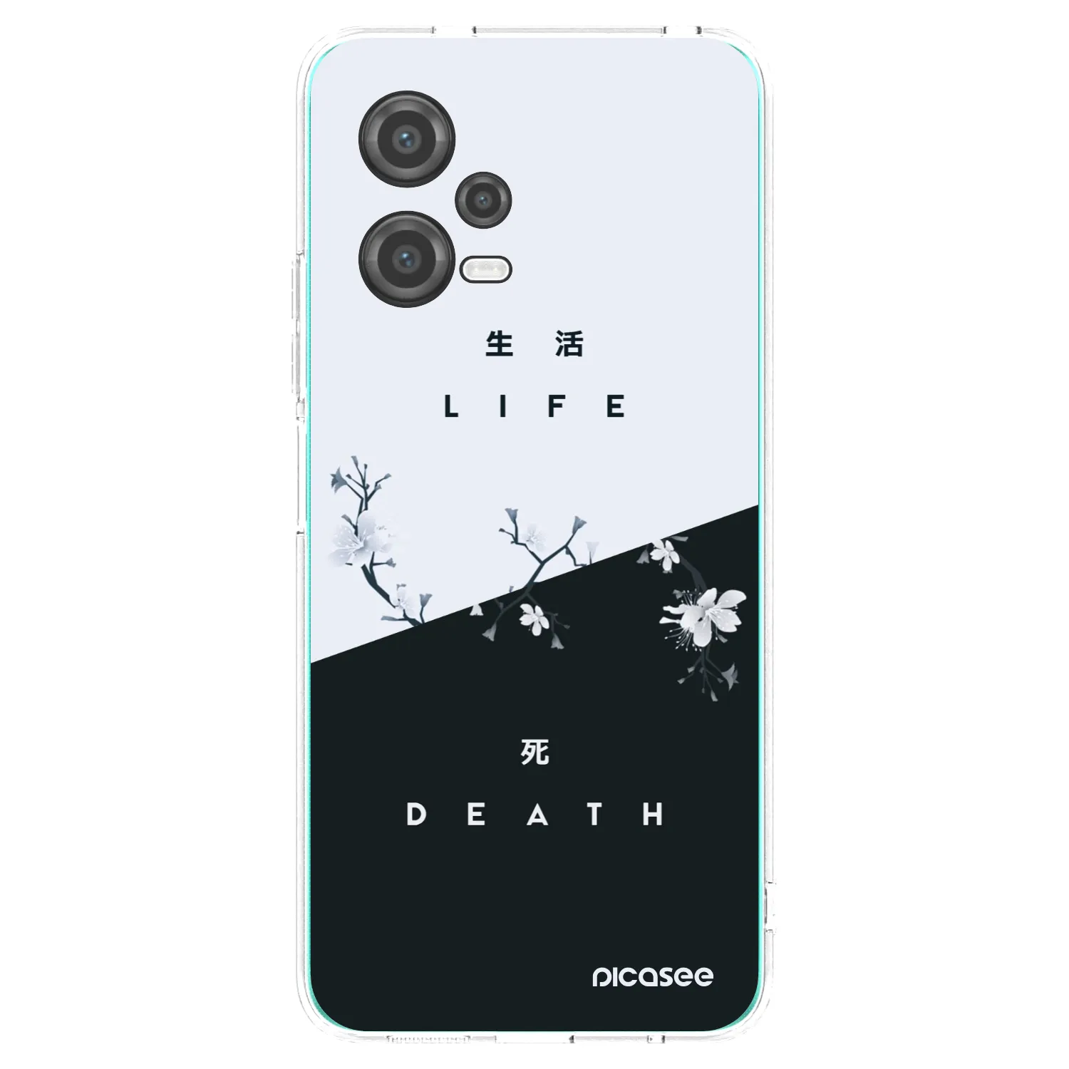 Picasee husă transparentă din silicon pentru Xiaomi Poco X5 - Life - Death
