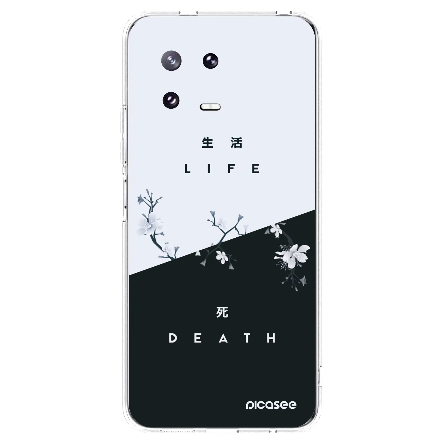 Picasee husă transparentă din silicon pentru Xiaomi 13 Pro - Life - Death