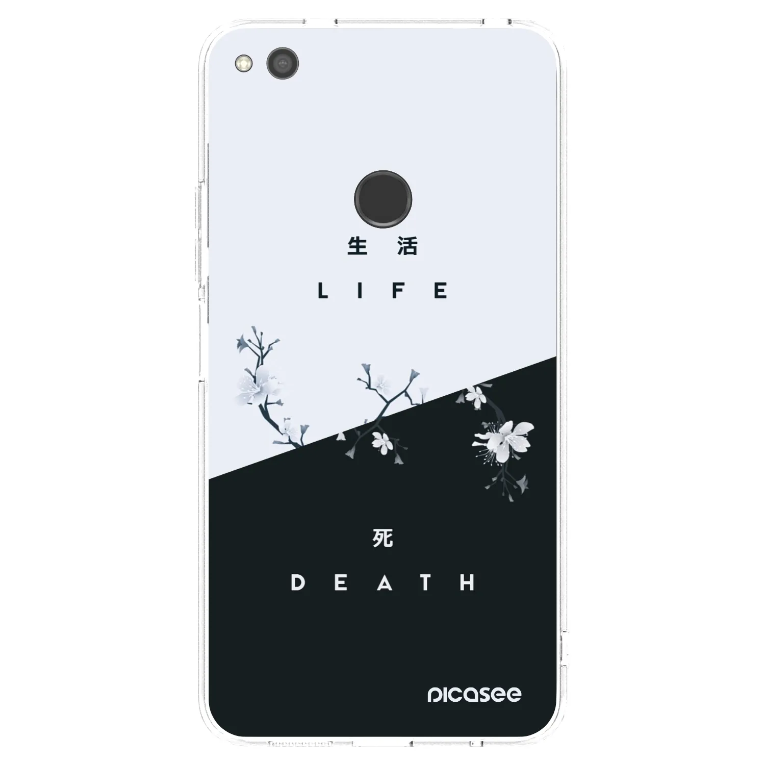 Picasee husă transparentă din silicon pentru Huawei P9 Lite 2017 - Life - Death