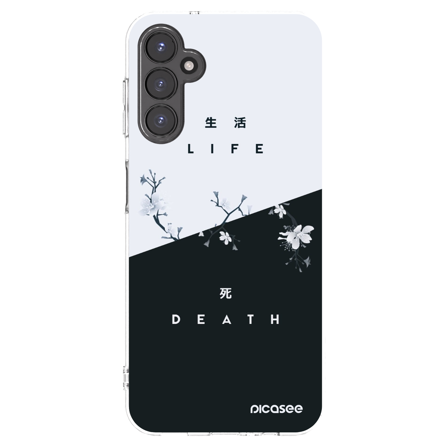 Picasee husă transparentă din silicon pentru Samsung Galaxy A14 5G A146P - Life - Death