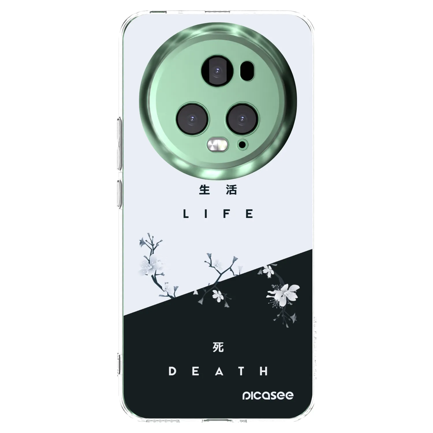 Picasee husă transparentă din silicon pentru Honor Magic5 Pro - Life - Death