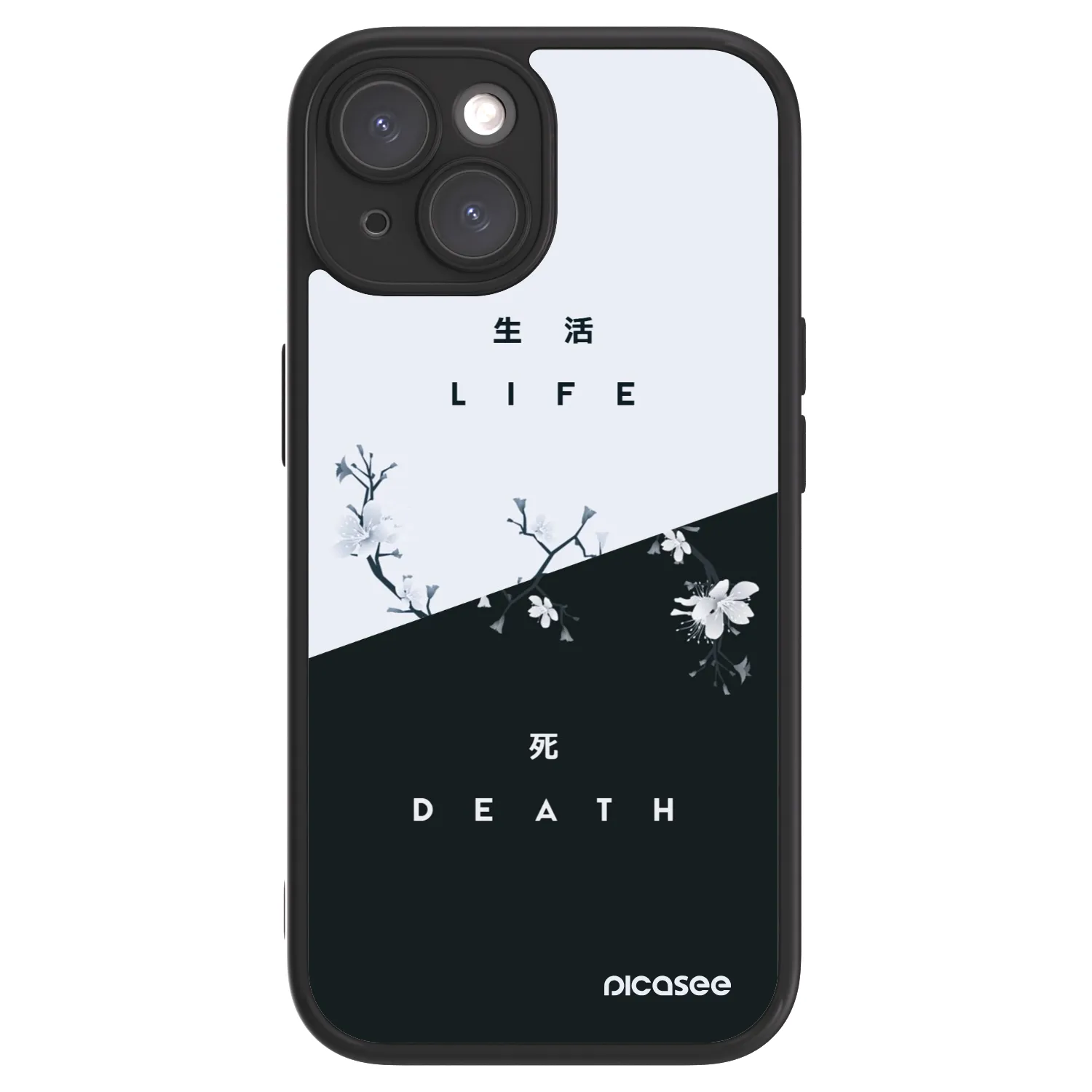Picasee ULTIMATE CASE pentru Apple iPhone 15 - Life - Death