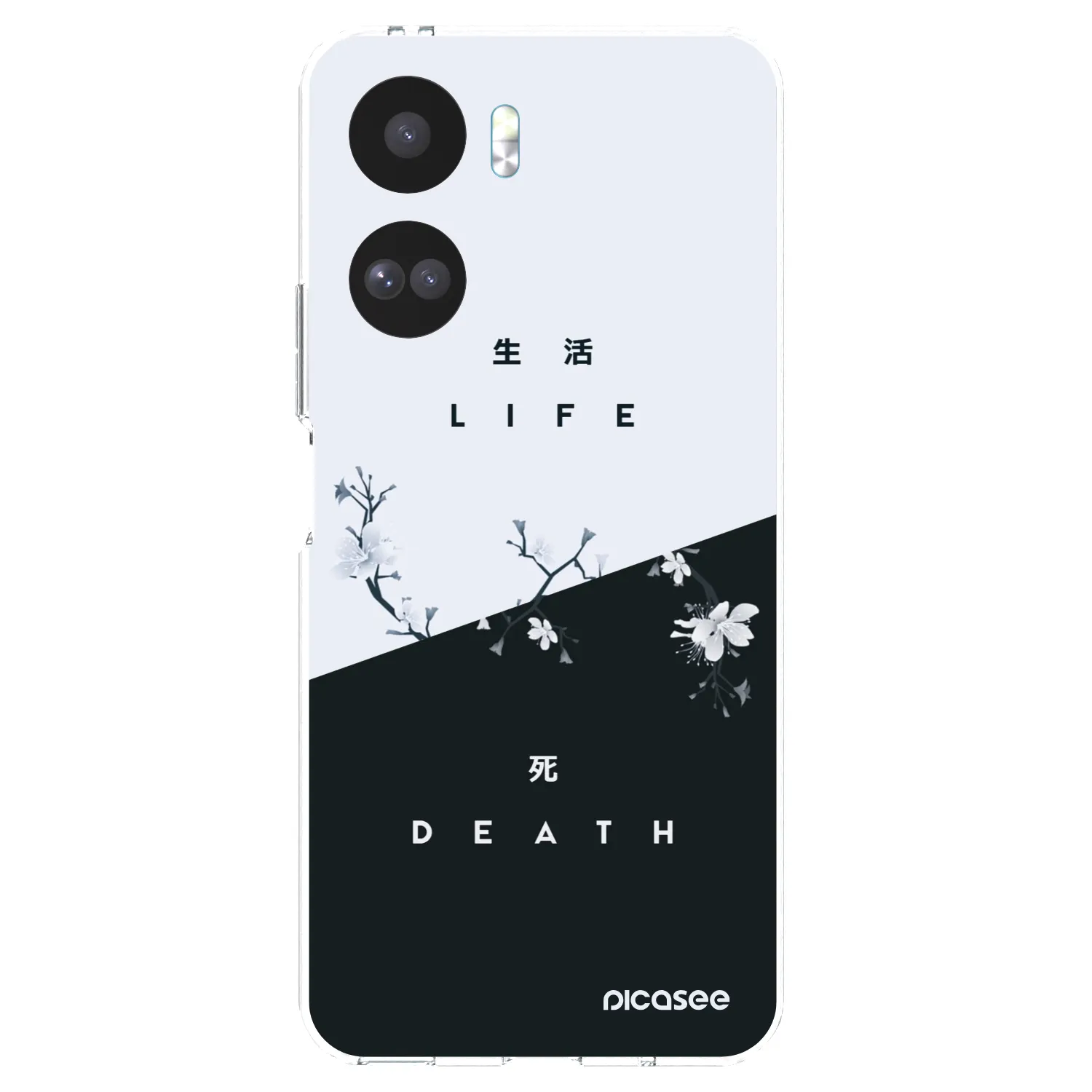 Picasee husă transparentă din silicon pentru Honor 90 Lite 5G - Life - Death