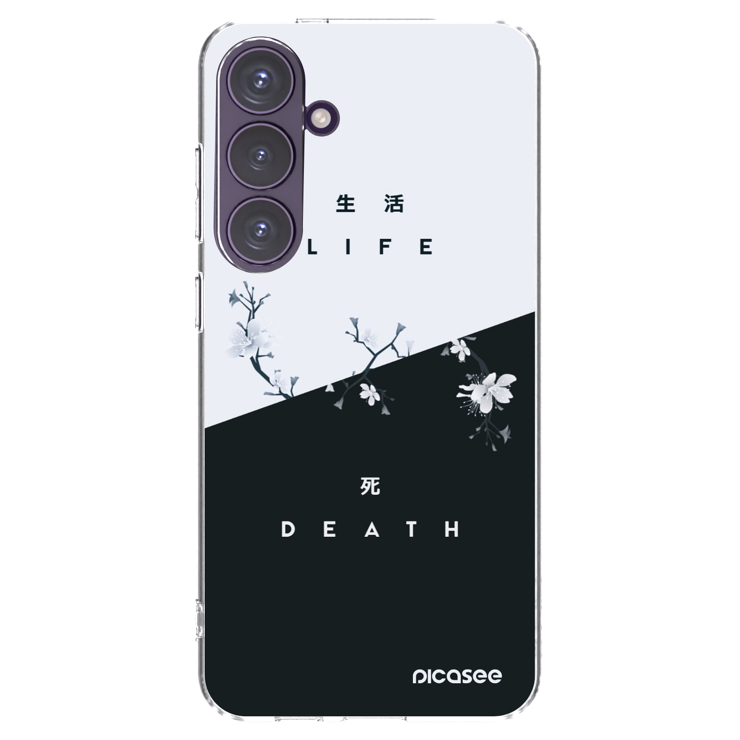 Picasee husă transparentă din silicon pentru Samsung Galaxy S24+ S926B 5G - Life - Death