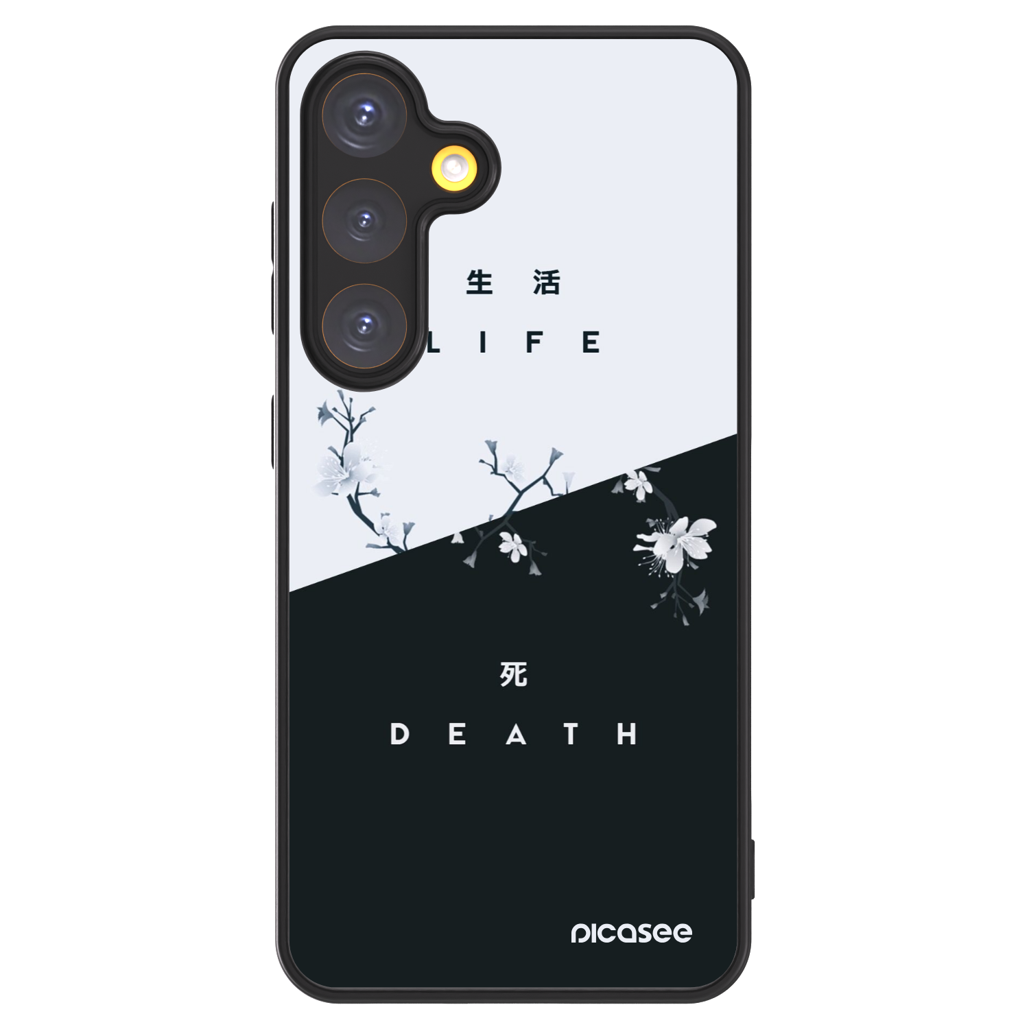 Picasee ULTIMATE CASE pentru Samsung Galaxy S24 S921B 5G - Life - Death