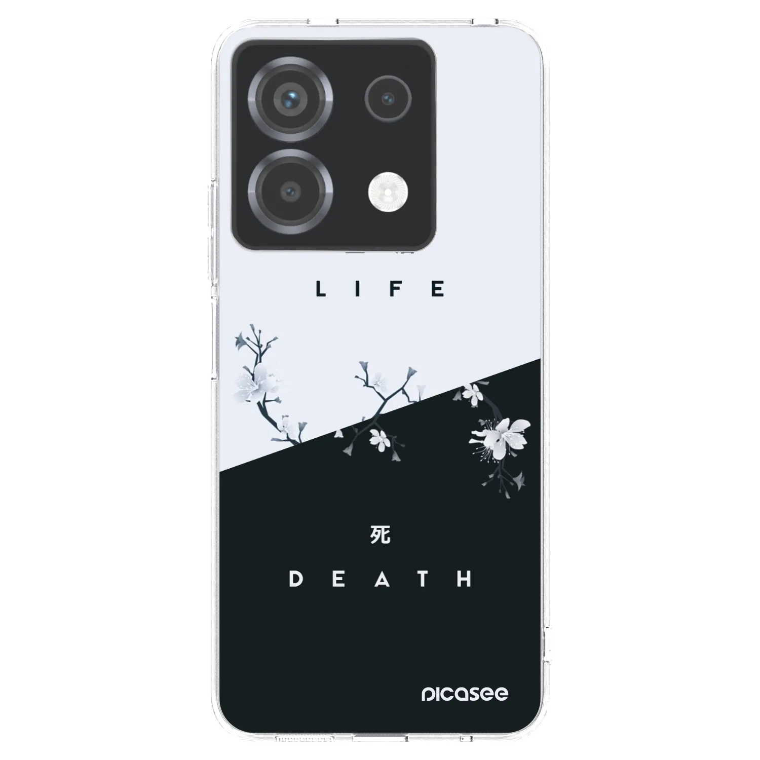 Picasee husă transparentă din silicon pentru Xiaomi Poco X6 - Life - Death
