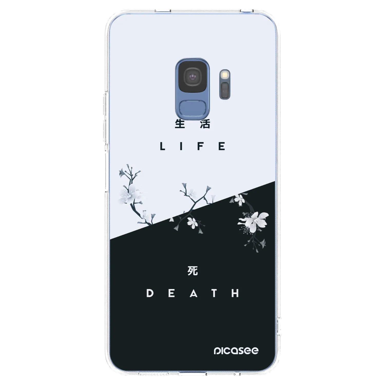 Picasee husă transparentă din silicon pentru Samsung Galaxy S9 G960F - Life - Death