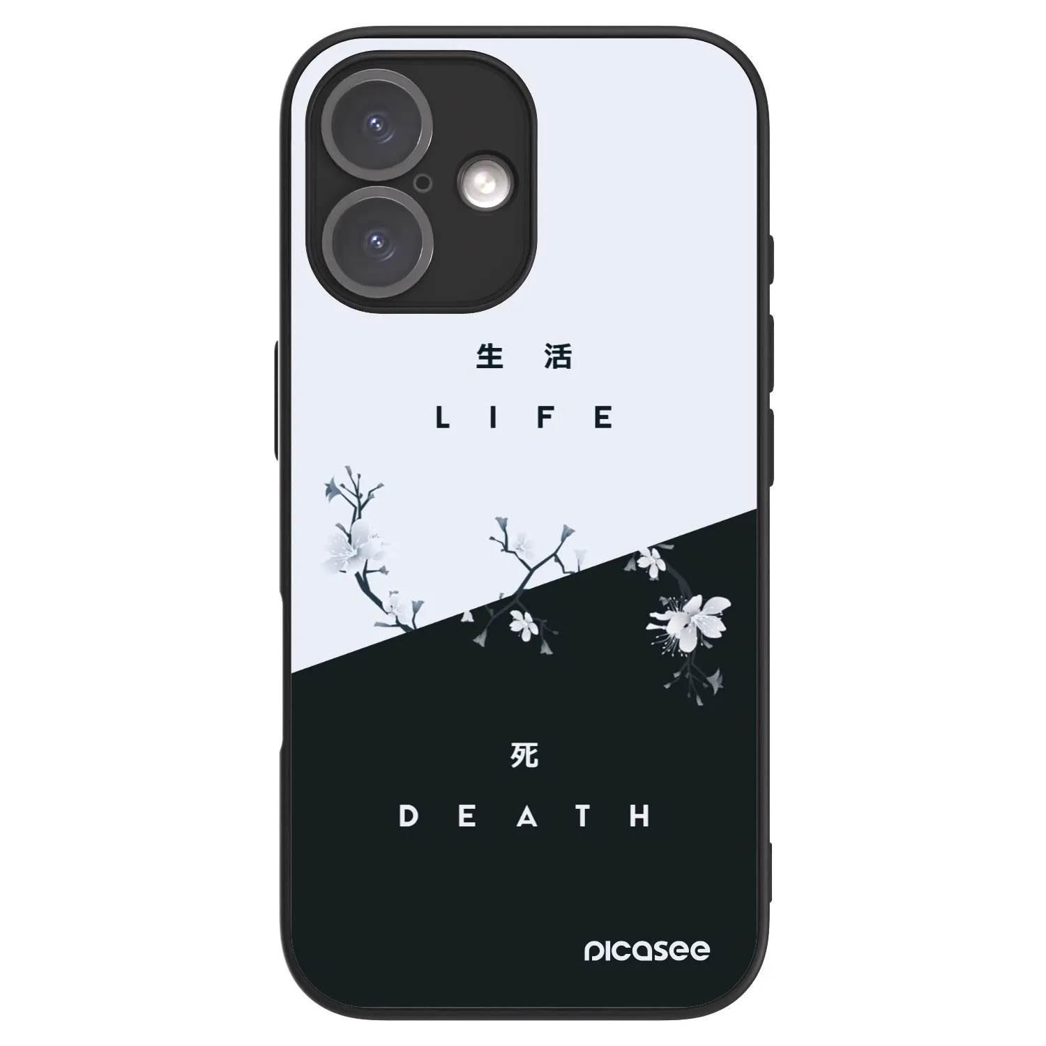 Picasee ULTIMATE CASE MagSafe pentru Apple iPhone 16 - Life - Death