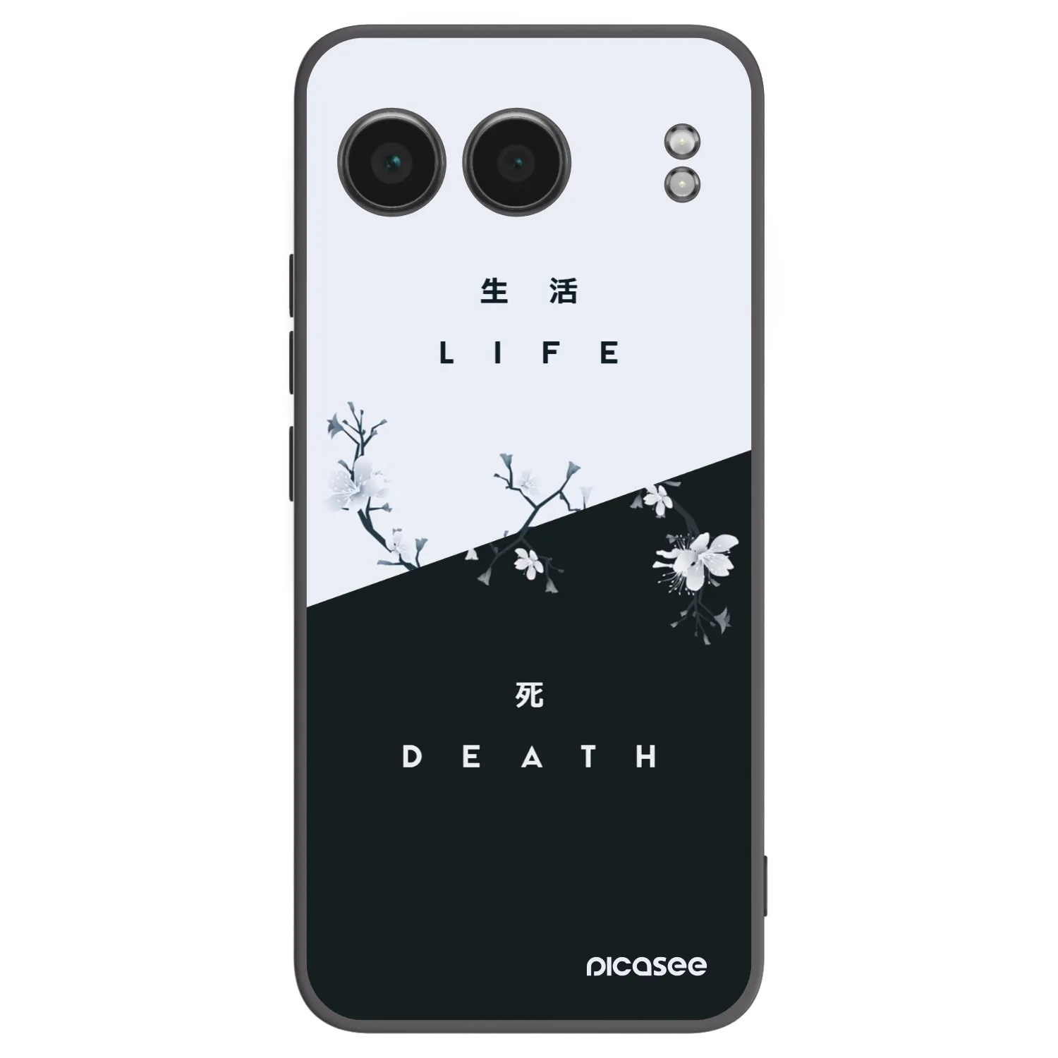 Picasee husă neagră din silicon pentru OnePlus Nord 4 - Life - Death