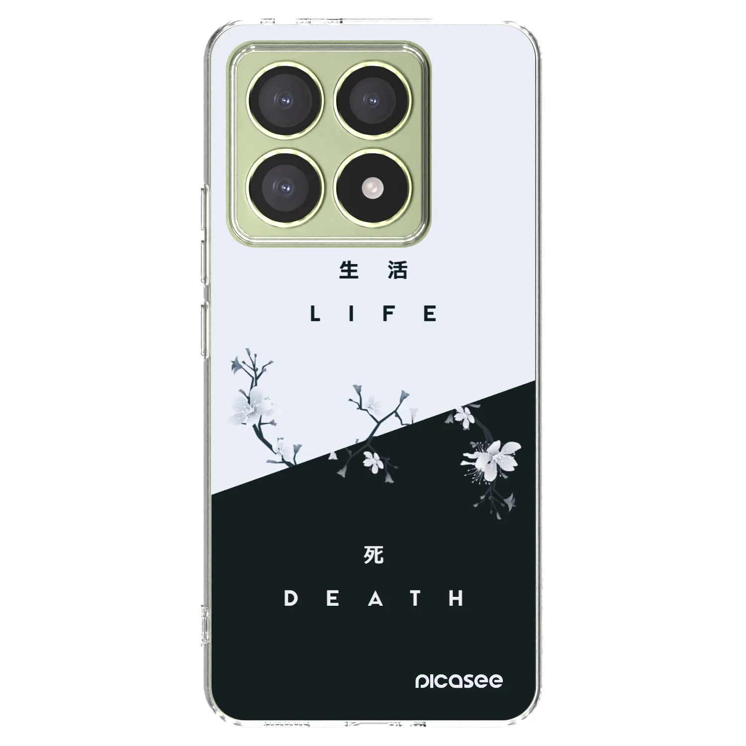 Picasee husă transparentă din silicon pentru Xiaomi 14T - Life - Death